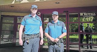 Gerd Zengaffinen (l.) und Philipp Truffer.