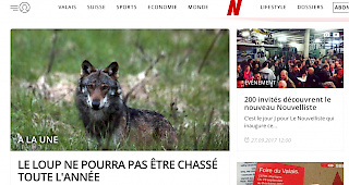 Der Nouvelliste pr&auml;sentiert sich in neuer Aufmachung.