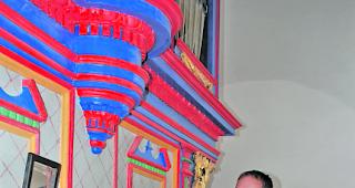 Carlen-Orgel Ringacker. Organistin Els Biesemans wurde in der Notenwendung und Registrierung von Mario Kleye unterst&uuml;tzt.  