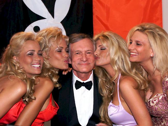 Der Gründer des Magazins "Playboy", Hugh Hefner, ist im Alter von 91 Jahren gestorben. (Archivbild)
