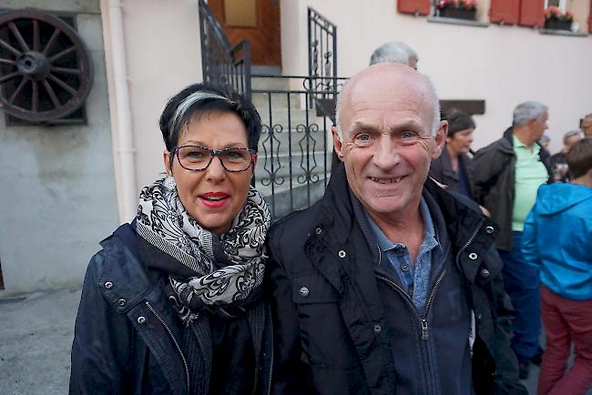 Bernie (56) und Fredy Bernhard (63), beide aus Varen.