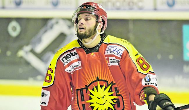 Torschütze. Marwan El Assaoui brachte den HC Siders 1:0 in Führung.