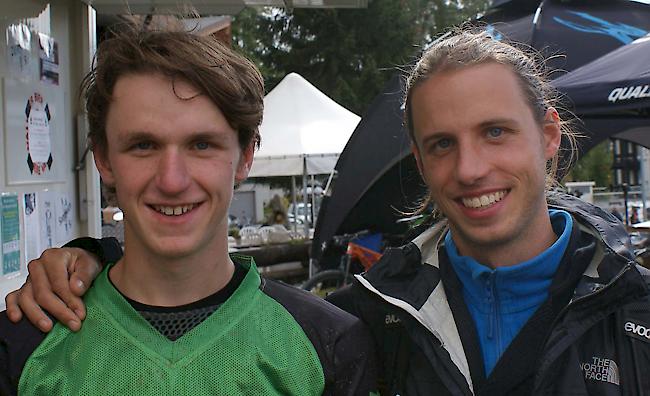 Mathias (16) und Michael (25) Scheurer beide aus dem Kanton Bern.