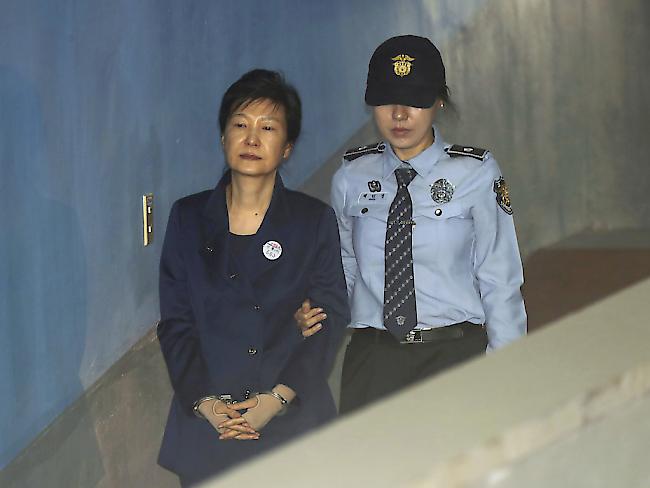 Muss länger in Haft bleiben: Die ehemalige südkoreanische Präsidentin Park Geun Hye.