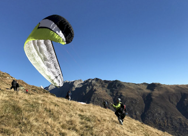 120 Piloten und Pilotinnen waren an der 4. Rollibocktrophy in Fiesch am Start.