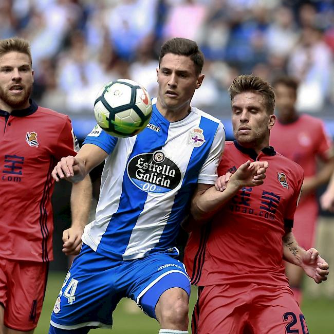 Fabian Schär setzte bei La Coruña schonungshalber aus