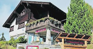 Das Infocenter auf der Riederalp.