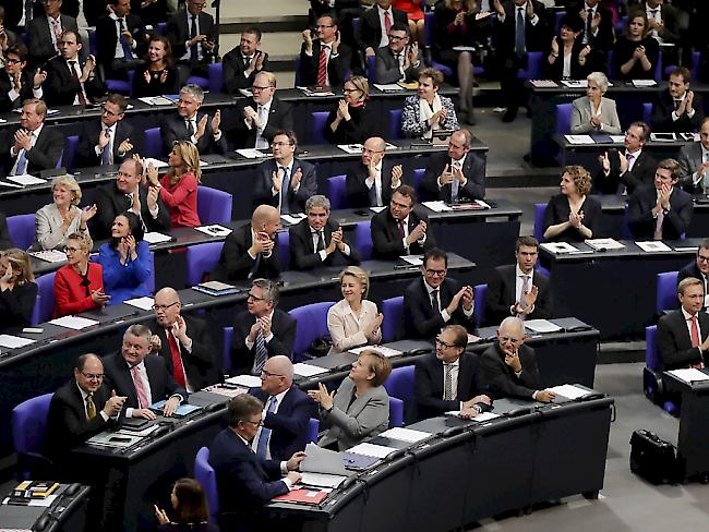 Einigung. Die deutcshe Regierung konnte einen Konsens finden.