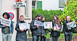 Wenig Verst&auml;ndnis. Protest gegen die &ouml;ffentliche Schlachtung zweier Schweine in Sissach: Daniel Pfaffen, Pr&auml;sident von Tierschutz Oberwallis, hat nicht viel Verst&auml;ndnis f&uuml;r diesen Protest. 