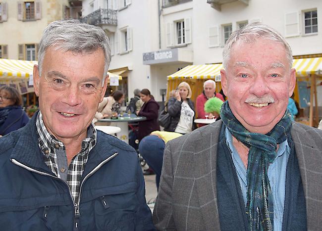 Peter Knöri (68) aus Aeschi und Georges Ruppen (67) aus Wimmis.