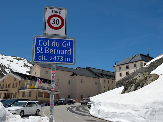 Am Samstag kam es in der Region des Grossen St. Bernhards zu zwei Unfällen. (Archivbild)