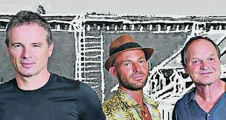 Mani Matter zu Ehren. Ueli Schmezer, Nick Perrin und Michel Poffet (von links). 