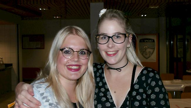 Geraldine Stoffel (18) und Dayana Stoffel (25) beide aus Visperterminen