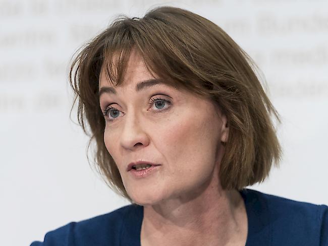 EDA-Staatssekretärin Pascale Baeriswyl erachtet das Niveau der Menschenrechte in der Schweiz als gut. (Archivbild)