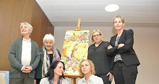 Nicole Chanton und Ingrid Berchtold vom Netzwerk Palliative Care mit dem Theater Knotenpunkt.