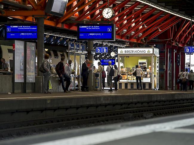 Am Bahnhof Winterthur ereignete sich am Samstagabend ein tödlicher Bahnunfall. (Symbolbild)