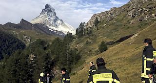 Erfolgreich bew&auml;ltigt. Einsatz wegen Fl&auml;chenbr&auml;nden am Orte genannt &laquo;Hubel&raquo; vom 24. August 2017.