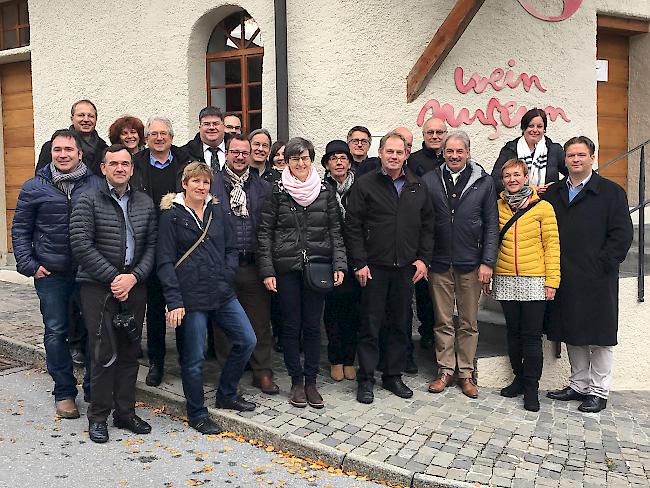 Das Grossratsbüro des Kantons Appenzell Innerrhoden hat das Wallis besucht. 