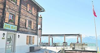 Das Hotel Belalp wird renoviert.