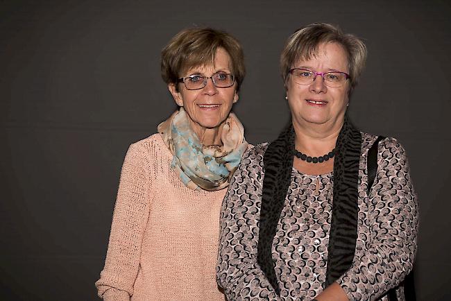 Amanda Bernasconi (68) und Susanne Nellen (62), beide aus Glis.