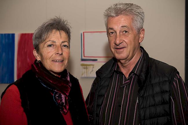 Anita Zenhäusern (60) und Gilbert Tscherry (63), beide aus Brig.