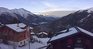 Am Freitagmorgen in Bellwald