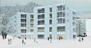 Eigenst&auml;ndig. Nach Darstellung des Preisgerichts &uuml;berzeugt das Projekt &laquo;Stelle&raquo; durch eine grosse Klarheit, sowohl auf st&auml;dtebaulicher als auch auf organisatorischer und architektonischer Ebene.  