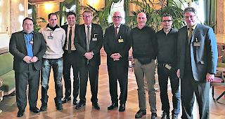 Entscheide gef&auml;llt. Der Stiftungsrat des Stockalperturms Gondo unter Pr&auml;sident Matthias Aebischer bei der Sitzung im Bundeshaus in Bern. 