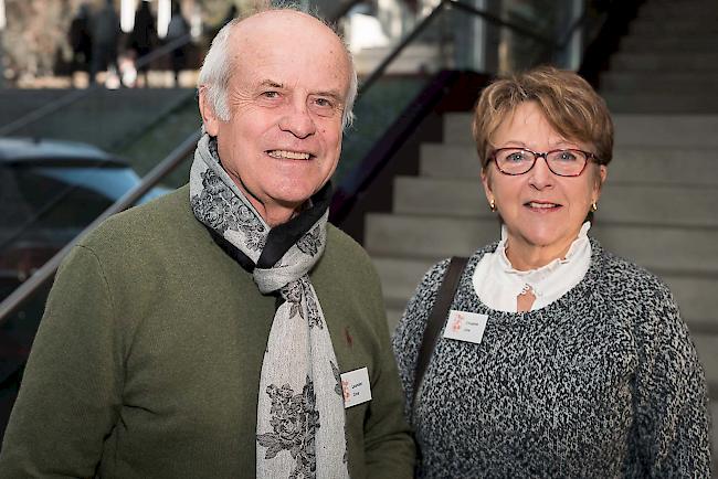 Leander (73) und Christine (65) Cina, beide aus Brig.