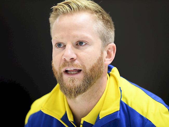 Schwedens Niklas Edin behauptete sich in St. Gallen als weltbester Curler
