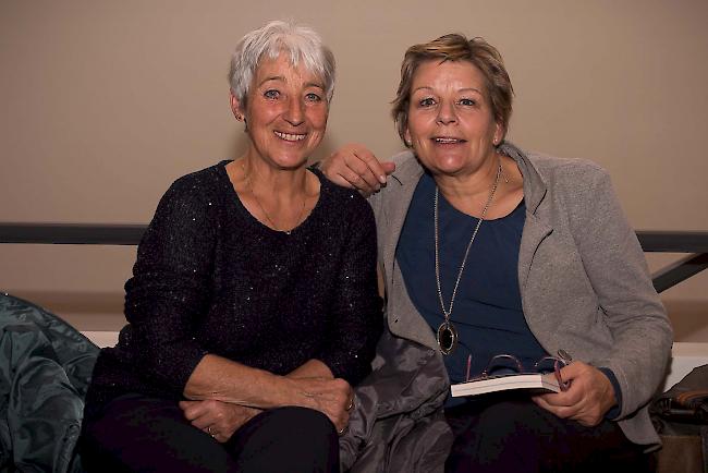 Ines Bregy (65) und Edith Hischier (59) aus Naters.