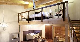 Schicke Zimmer. Hier ein Blick in eine Suite des Hotels.