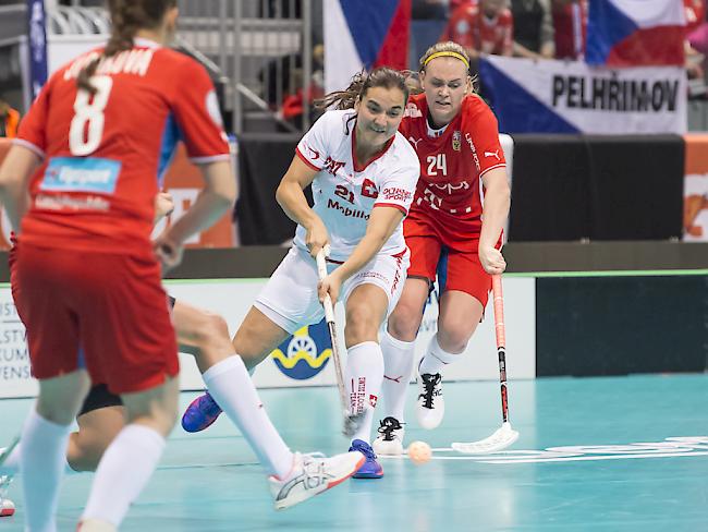 Matchwinnerin: Die Rekord-Torschützin Corin Rüttimann erzielt gegen Tschechien alle Schweizer Tore