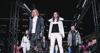 Trendy. Wiederum pr&auml;sentieren renommierte Modedesigner in Zermatt trendige und teils gewagte Kollektionen. 