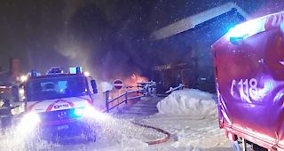 Die St&uuml;tzpunktfeuerwehr Bagnes hatte den Brand rasch unter Kontrolle.