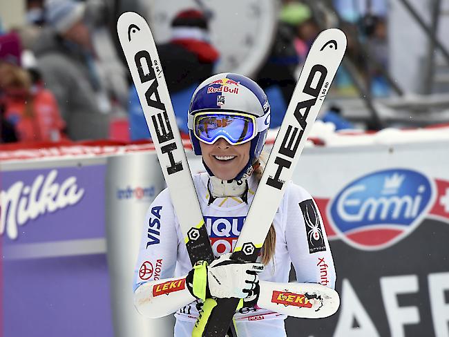 Lindsey Vonn kehrte nach elf Monaten zum Siegen zurück