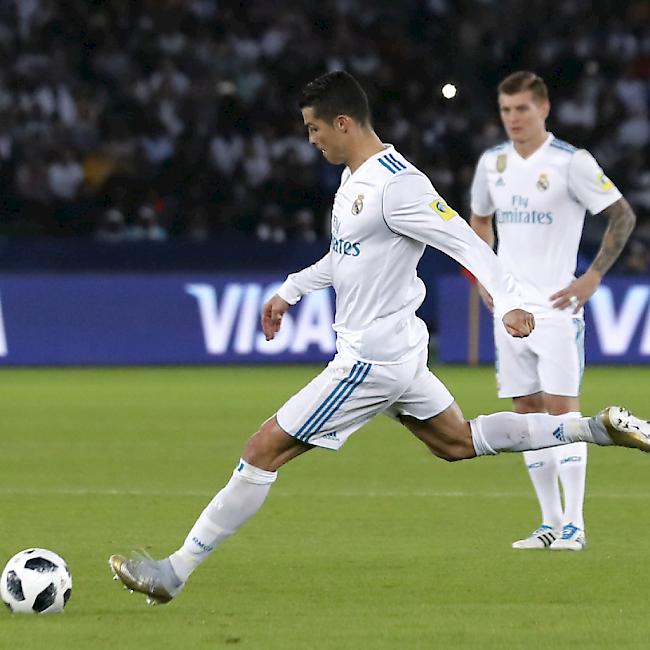 Cristiano Ronaldo gelingt im Final der Klub-WM das einzige Tor