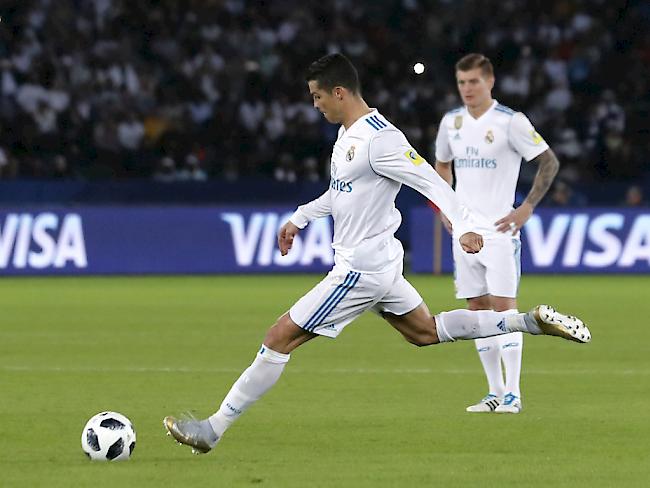 Cristiano Ronaldo gelingt im Final der Klub-WM das einzige Tor