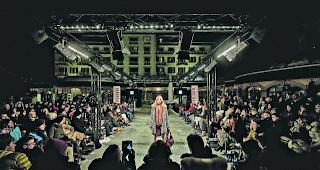 Stilsicher. Zermatt Fashion zeigte am Samstag Mode unter freiem Himmel. 