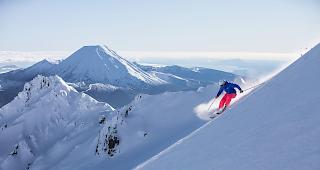 Mal nicht im Wallis. Skifahren auf der anderen Seite der Kugel ... in Mt. Ruapehu.