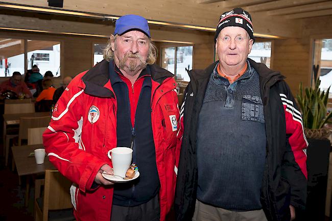 Pius Schnydrig (67) und Armin Williner (68), beide aus Grächen.