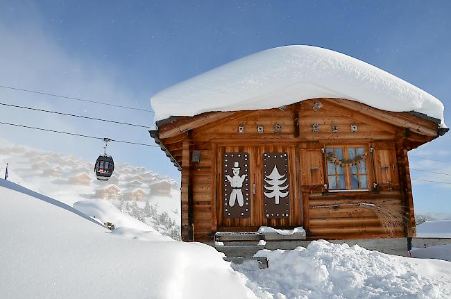 Im Winterkleid. Impressionen aus den Oberwalliser Destinationen (Bild: Belalp).