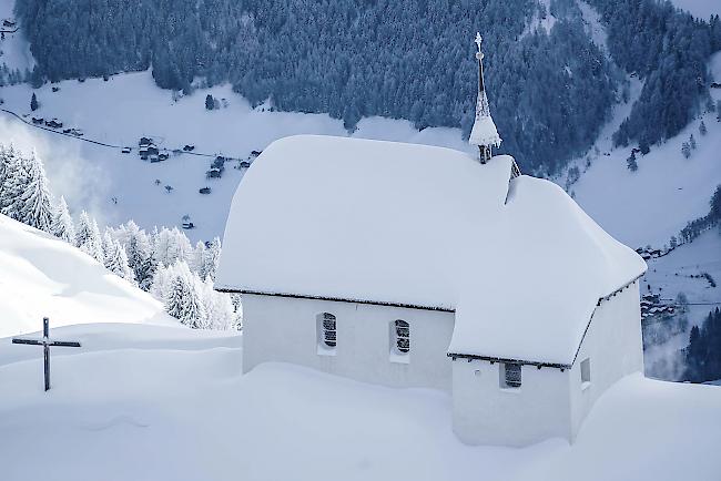 Im Winterkleid. Impressionen aus den Oberwalliser Destinationen (Bild: Aletsch Arena).