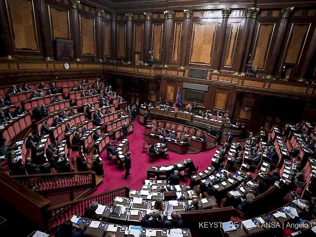 Der italienische Senat (hier in einem Archivbild).