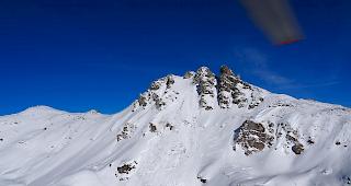 Die Lawine l&ouml;ste sich unterhalb des Corne du Boeuf.