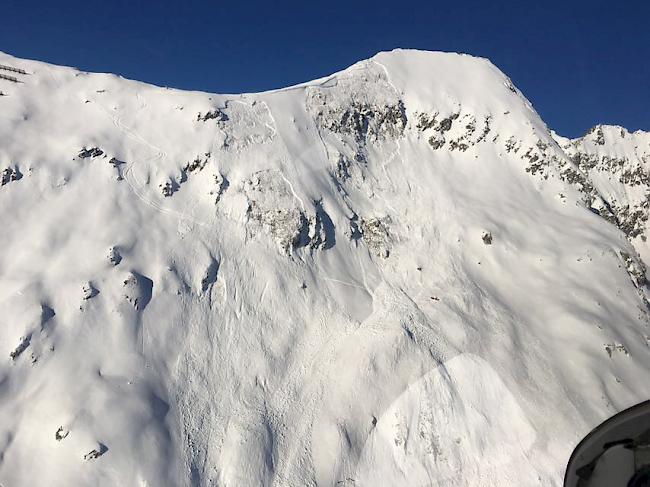 Ein Oberwalliser wurde oberhalb der Belalp von einer Lawine erfasst.