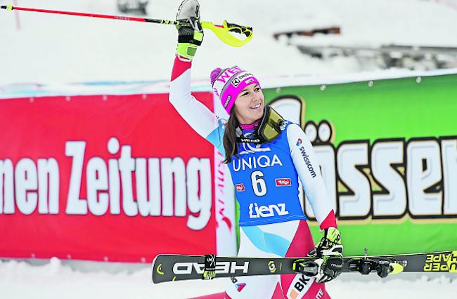 Rekord. Keine Fahrerin hat im Slalom mehr Podestplätze erreicht, ohne aber ein Rennen gewonnen zu haben, als Wendy Holdener. 