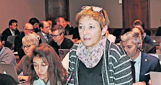 Weniger jammern. SPO-Pr&auml;sidentin Doris Schmidhalter-N&auml;fen fordert vom Oberwallis mehr Innovation und Beweglichkeit. 