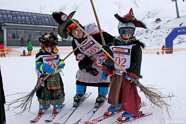 Die Mini-Maxi Hexe am 6. Januar macht den Auftakt zur 36. Auflage der Belalp Hexe. 