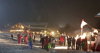 W&auml;hrend der Shownacht auf Rosswald am Neujahrstag ist ein Mann durch einen Knallk&ouml;rper schwer verletzt worden.